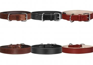 Knuffelwuff Lederhalsband Ticino